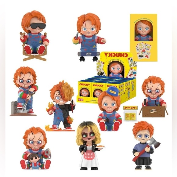 Authentic Pop Mart CHUCKY Franchise Series Blind Box “Seed Of Chucky Glen” NEW - Picture 7 of 10